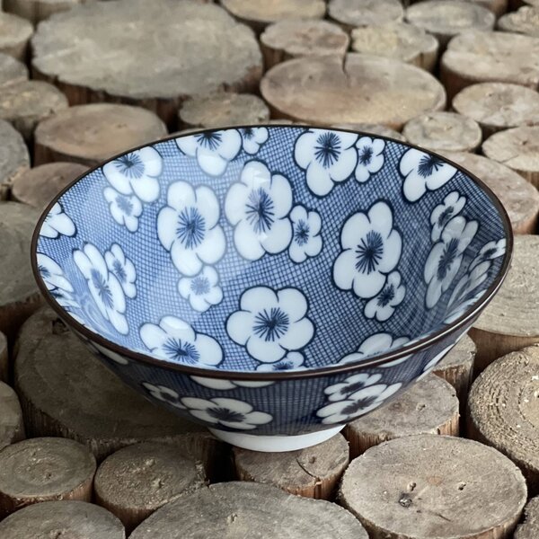 Tazza in Porcellana Blu Margherita 50ml