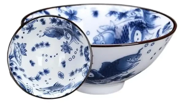 Tazza in Porcellana Bianca Carpa 50 ml