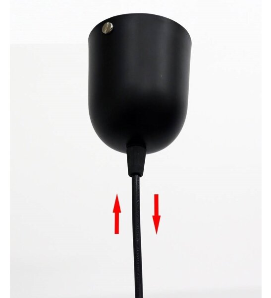 Lampadario su corda FELIS 1xE27/60W/230V