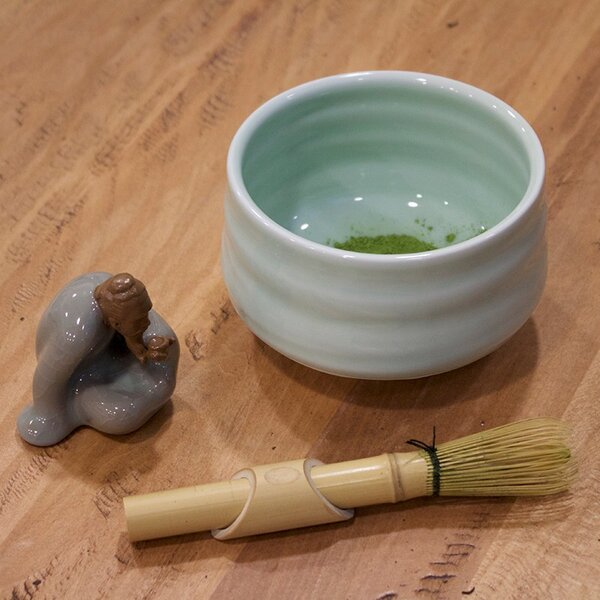 Ciotola per tè Matcha in porcellana Celadon 630 ml