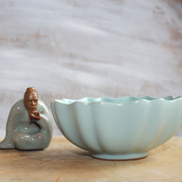Ciotola in porcellana Ru Peonia Lin's Ceramics Studio 280 ml