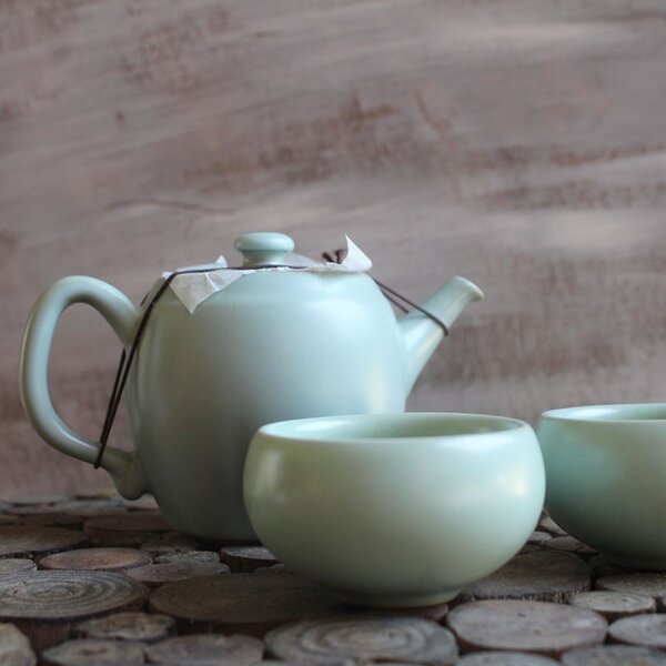 Teiera in porcellana Ru Loto Lin's Ceramics Studio 250 ml