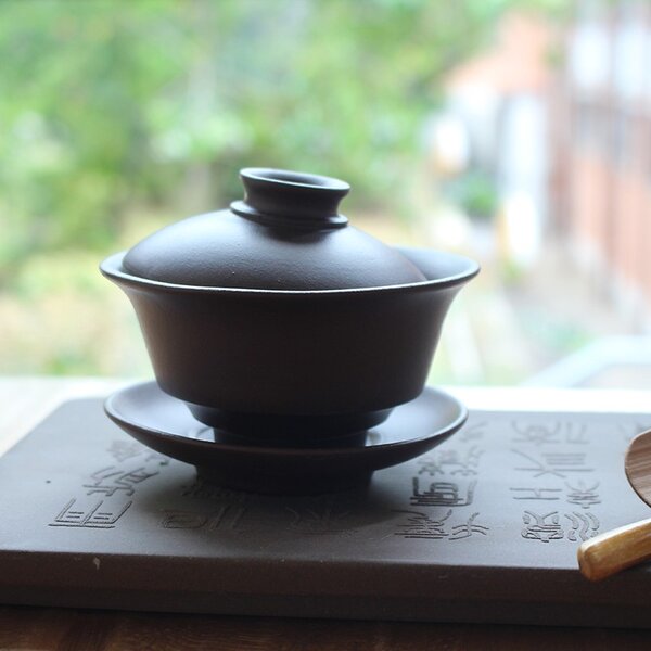 Gaiwan tradizionale in creta Yixing 110 ml