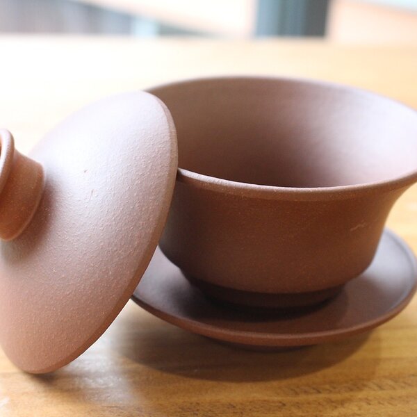Gaiwan Tradizionale in creta Yixing 150 ml