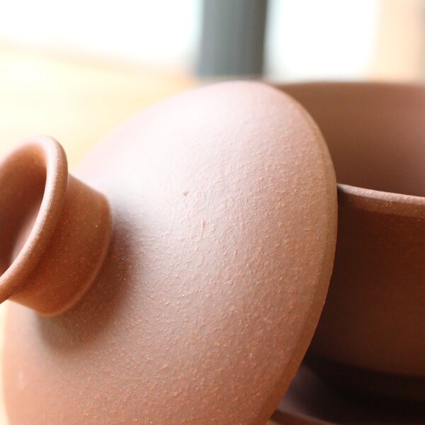Gaiwan Tradizionale in creta Yixing 150 ml