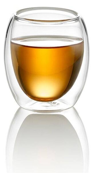 Tazza in vetro doppio strato 80 ml