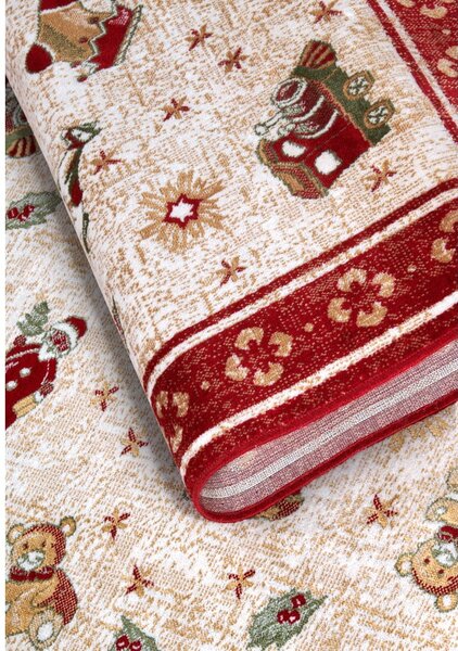 Tappeto rosso natalizio in cotone 160x230 cm Toy's Delight Red Christmas - Villeroy&Boch