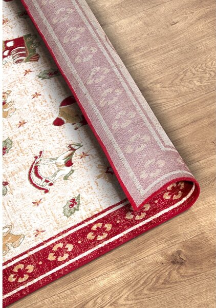 Tappeto rosso natalizio in cotone 160x230 cm Toy's Delight Red Christmas - Villeroy&Boch