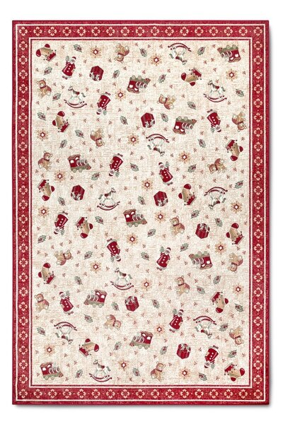 Tappeto rosso natalizio in cotone 160x230 cm Toy's Delight Red Christmas - Villeroy&Boch