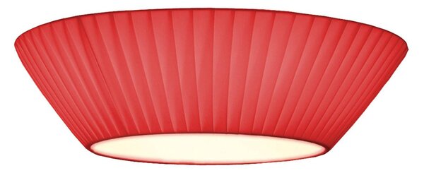 Essenziale plafoniera Emma 50 cm rosso