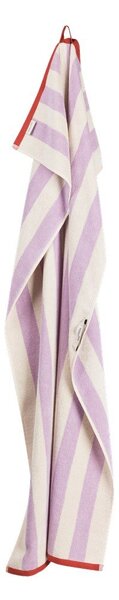 Asciugamano tipo terry lavanda/color crema in cotone 70x140 cm Gobo – noo.ma