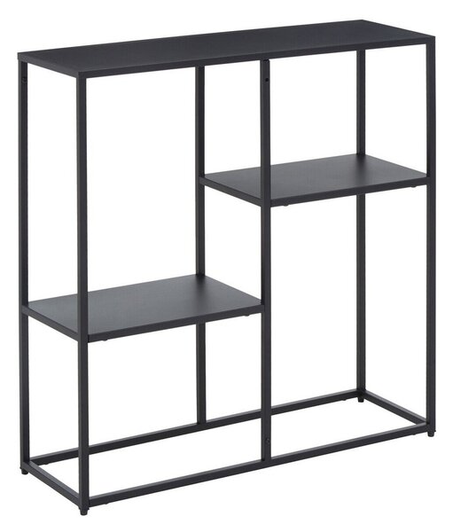 Scaffale nero in acciaio 80x81x26 cm Acero – Premier Housewares