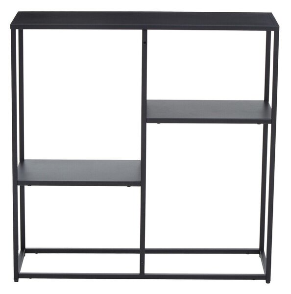 Scaffale nero in acciaio 80x81x26 cm Acero – Premier Housewares