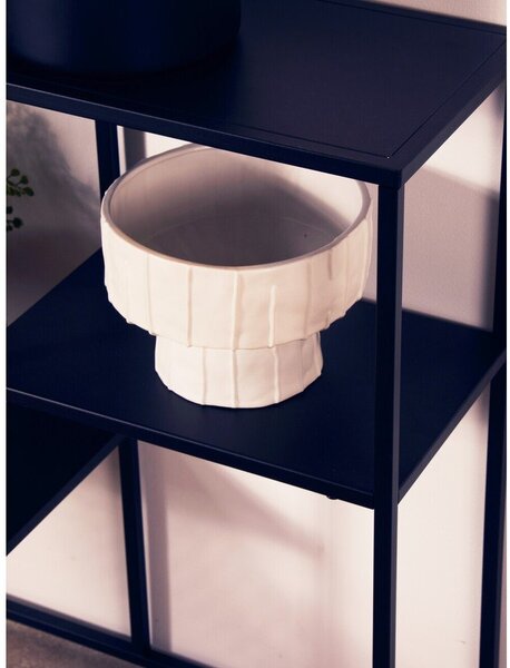 Scaffale nero in acciaio 80x81x26 cm Acero – Premier Housewares