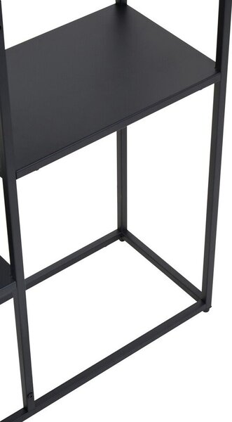 Scaffale nero in acciaio 80x81x26 cm Acero – Premier Housewares