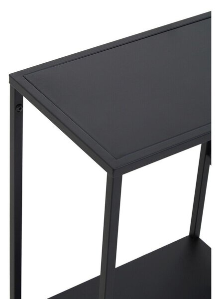 Scaffale nero in acciaio 80x81x26 cm Acero – Premier Housewares