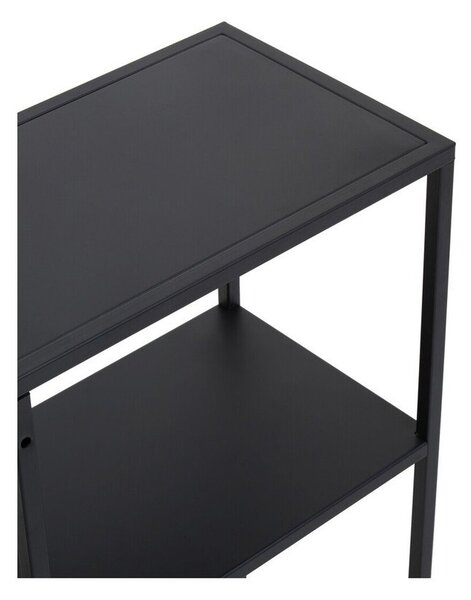 Scaffale nero in acciaio 80x81x26 cm Acero – Premier Housewares