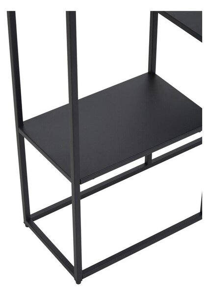 Scaffale nero in acciaio 80x81x26 cm Acero – Premier Housewares
