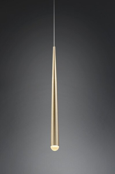 Lampadario LED dorato ø 14 cm Cala – Trio Select