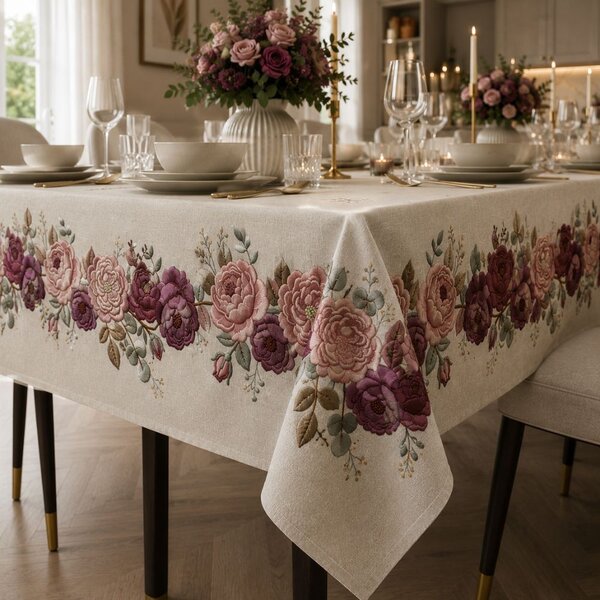 Tovaglia da tavola in cotone Botticelli Home Classic