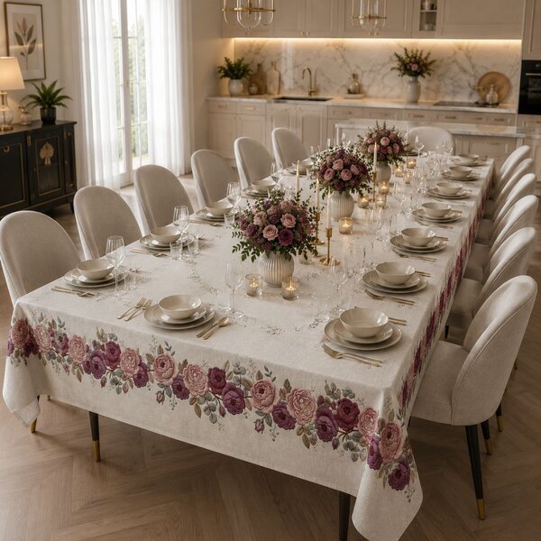 Tovaglia da tavola in cotone Botticelli Home Classic