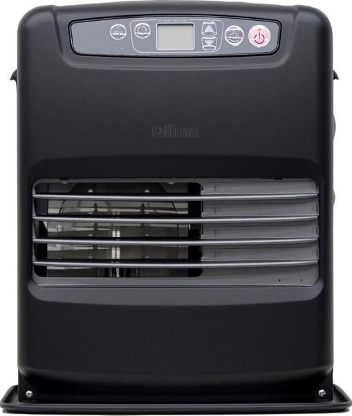 Stufa elettronica a paraffina - QLIMA - 2500 W - Serbatoio da 5 L - Programmabile - Nero