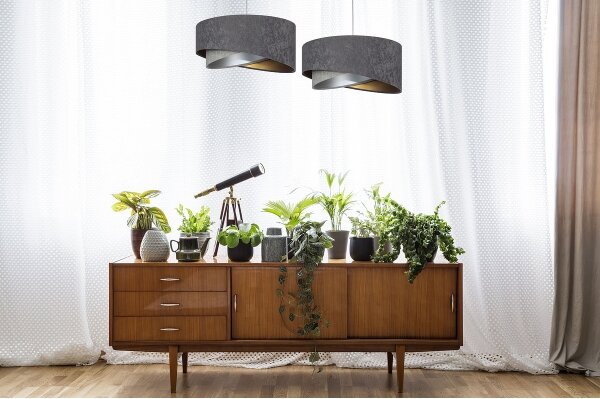 Lampadario a sospensione con filo GALAXY 1xE27/60W/230V