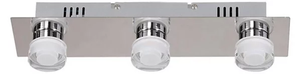 Wofi 7848.03.54.0044 -Plafoniera LED da bagno LORIENT 3xLED/4W/230V IP23