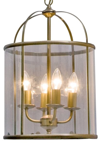 Steinhauer Lampada a sospensione Pimpernel, dimmerabile, Bronzo / Ottone antico, Corridoio, Metallo, Antico, Lampada a sospensione
