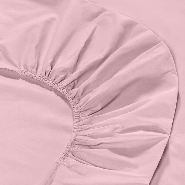 Completo Lenzuola In Cotone Cotone Tinta Unita Singolo Caleffi Tinta Unita Rosa Caleffi