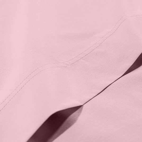 Completo Lenzuola In Cotone Cotone Tinta Unita Singolo Caleffi Tinta Unita Rosa Caleffi