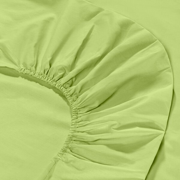 Completo Lenzuola In Cotone Cotone Tinta Unita Singolo Caleffi Tinta Unita Menta Caleffi