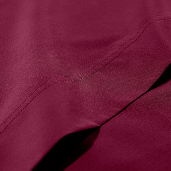 Completo Lenzuola In Cotone Cotone Tinta Unita Singolo Caleffi Tinta Unita Bordeaux Caleffi