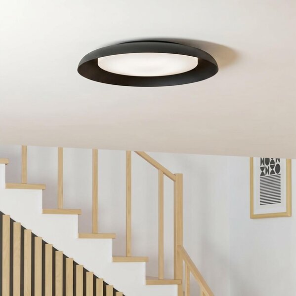 Eglo 99703 - Plafoniera LED PENJAMO LED/17,1W/230V nera