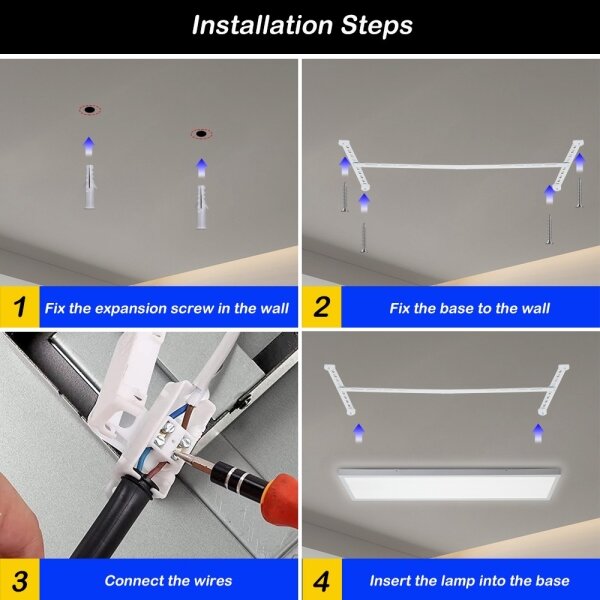 Brilagi - Lampada da bagno LED FRAME LED/50W/230V 3000/4000/6000K IP44 bianca