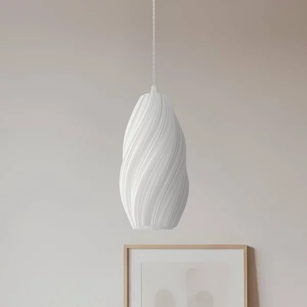 Lampada a sospensione Nuvia Lindby, dimmerabile, Bianco / Opale, Soggiorno / Sala da pranzo, Moderno, Lampada a sospensione
