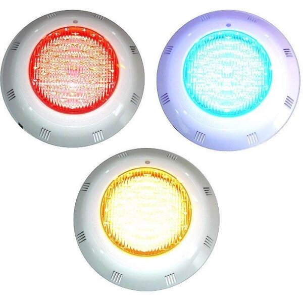 Faretto subacqueo LED RGBW per piscina 45W/12V IP68 con telecomando