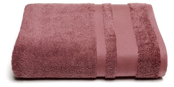 Telo Bagno In Cotone Soft Standard Spugnissima Tinta Unita Bordeaux Caleffi