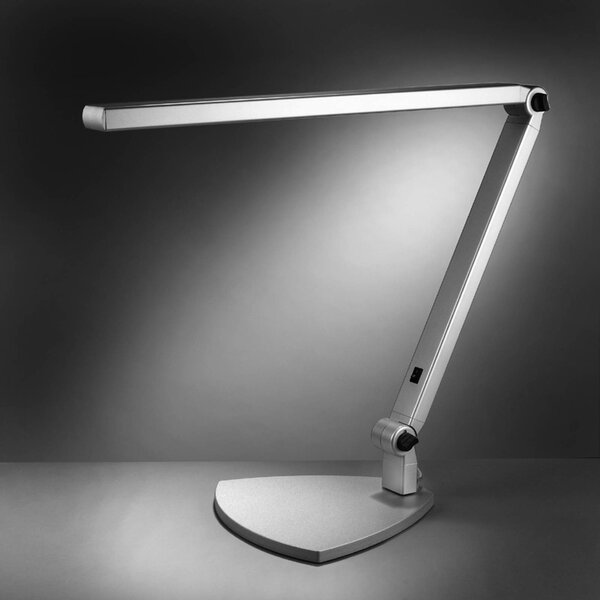 Lampada LED tavolo Take 5 con base, bianco neutro