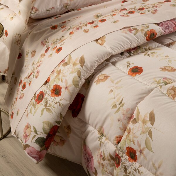 Trapunta In Cotone Rosabella Matrimoniale Caleffi Bouquet Caleffi