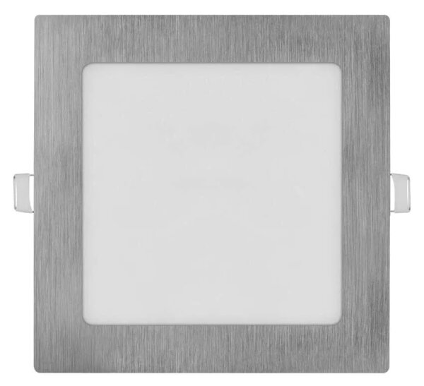 Lampada da incasso LED NEXXO LED/12,5W/230V 3000/3500/4000K argento 17x17 cm