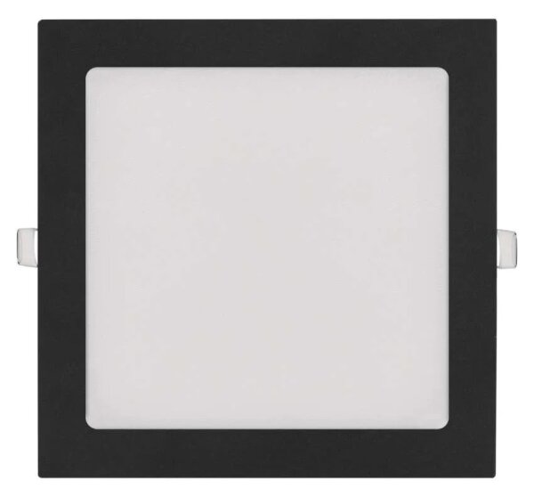 Apparecchio LED da incasso per controsoffitto NEXXO LED/18W/230V 3000/3500/4000K nero 22,5 x 22,5 cm