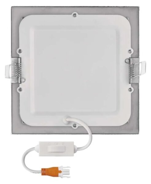 Lampada da incasso LED NEXXO LED/12,5W/230V 3000/3500/4000K argento 17x17 cm