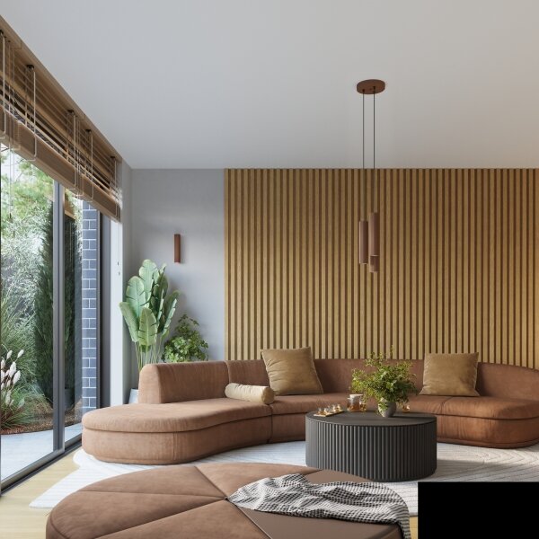 Brilagi - Lampadario LED su cavo CRESTO 1xGU10/10W/230V marrone