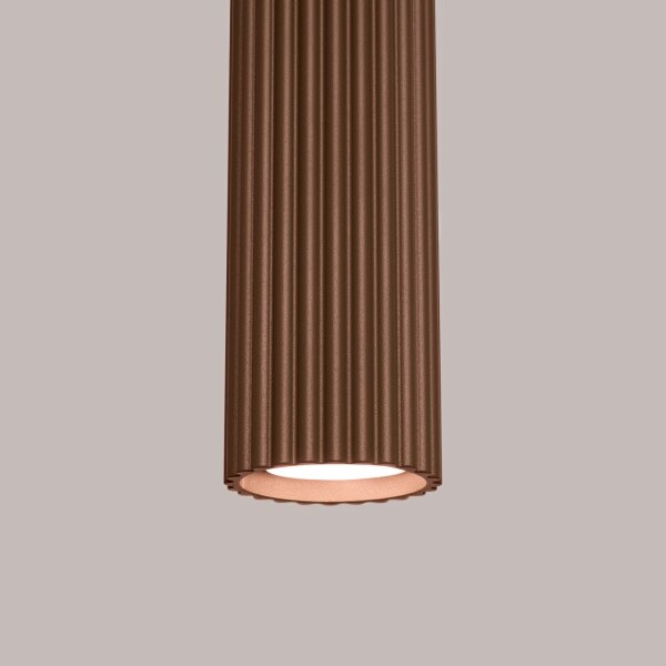 Brilagi - Lampadario LED su cavo CRESTO 1xGU10/10W/230V marrone