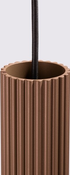 Brilagi - Lampadario LED su cavo CRESTO 1xGU10/10W/230V marrone