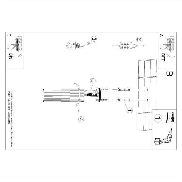 Brilagi - Faretto LED CRESTO 1xGU10/10W/230V 20 cm oro