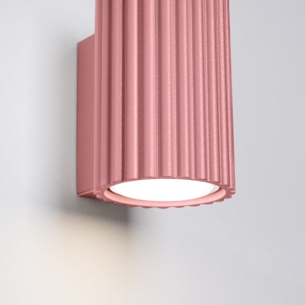 Brilagi - Applique LED CRESTO 1xGU10/10W/230V 10 cm rosa