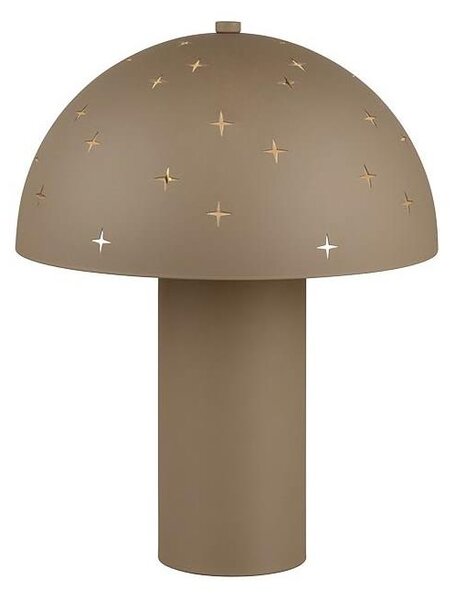 Reality - Lampada da tavolo SETA 1xE14/28W/230V taupe
