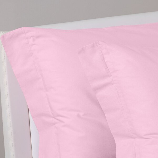 Completo Lenzuola In Cotone Cotone Tinta Unita Matrimoniale Caleffi Tinta Unita Pink Caleffi